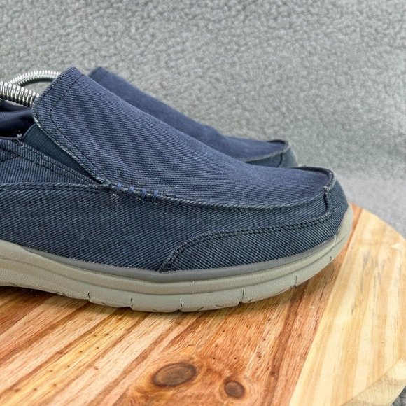 Men\'s Skechers Creston Moseco Slip On Navy Blue Shoes Sz 11.5 main image 10